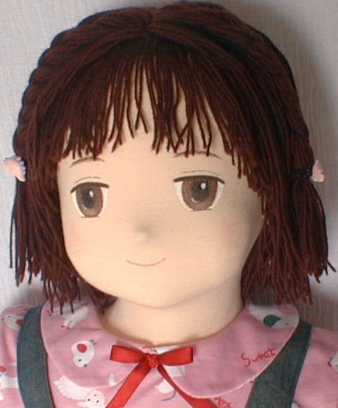 丸顔におかっぱ