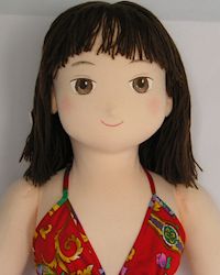水着の女の子人形