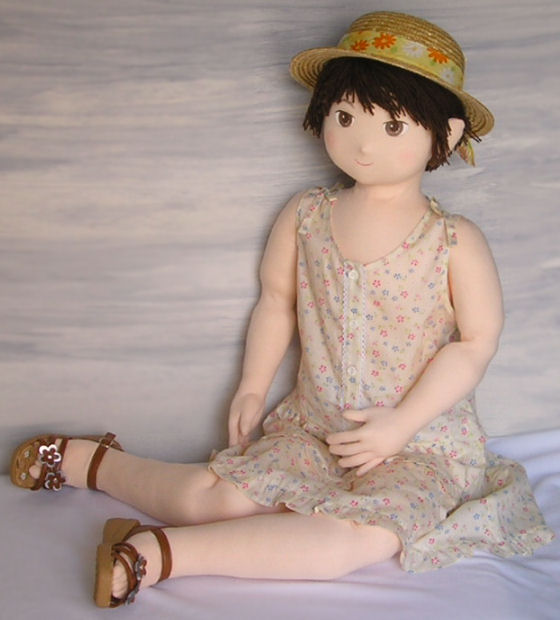 サンドレスとサンダル